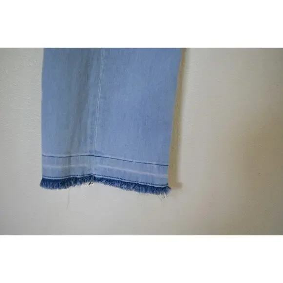 Veronica Beard Jackie Fray Straight Leg Jeans Size 31 - Picture 6 of 7